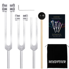 HOSDFOIER 128Hz tuning fork for meditation and energy balance.