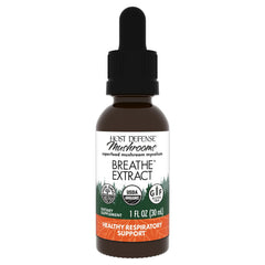 Host Defense Breathe Extract bottle for daily immune and respiratory support.