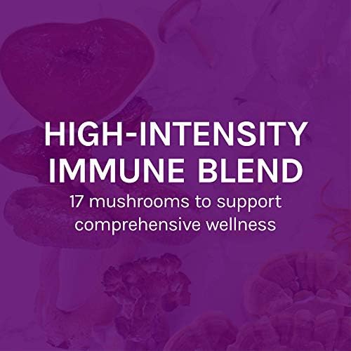 Host Defense MyCommunity label close-up with ingredient details for informed use