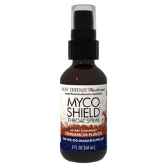 Host Defense MycoShield throat spray bottle ready for on-the-go immune support
