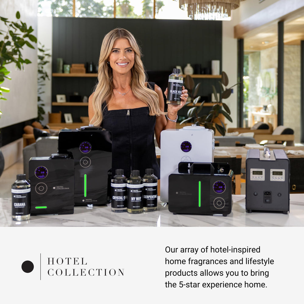 Hotel Collection Acoustic Studio Pro Diffuser dispersion nozzle delivers dry nano-mist diffusion.