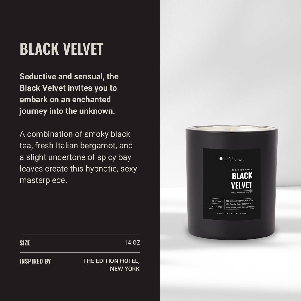 Hotel Collection Black Fig aroma conveys rich, inviting notes for cozy spaces.