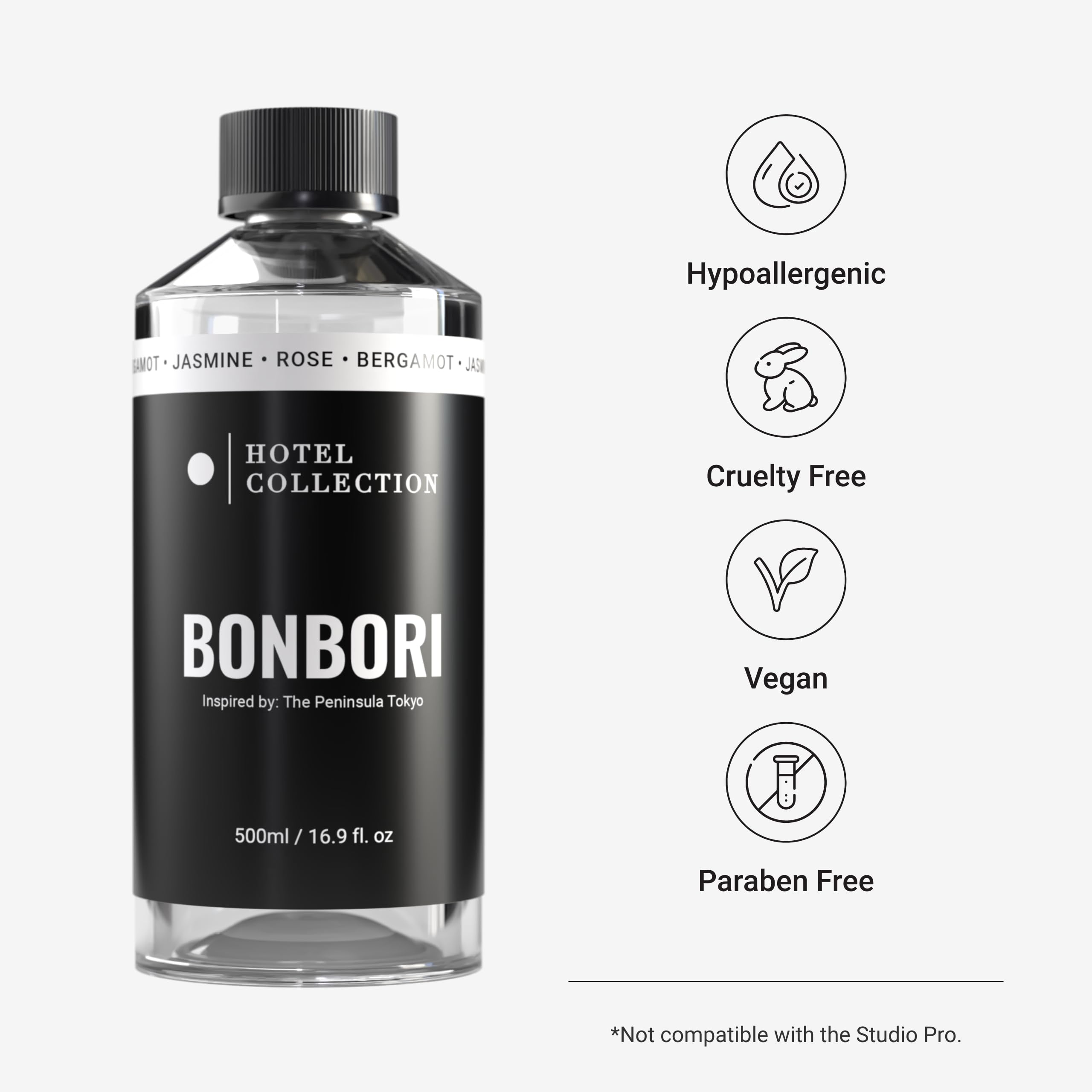 Hotel Collection Bonbori diffuser oil pour action for calming home atmosphere