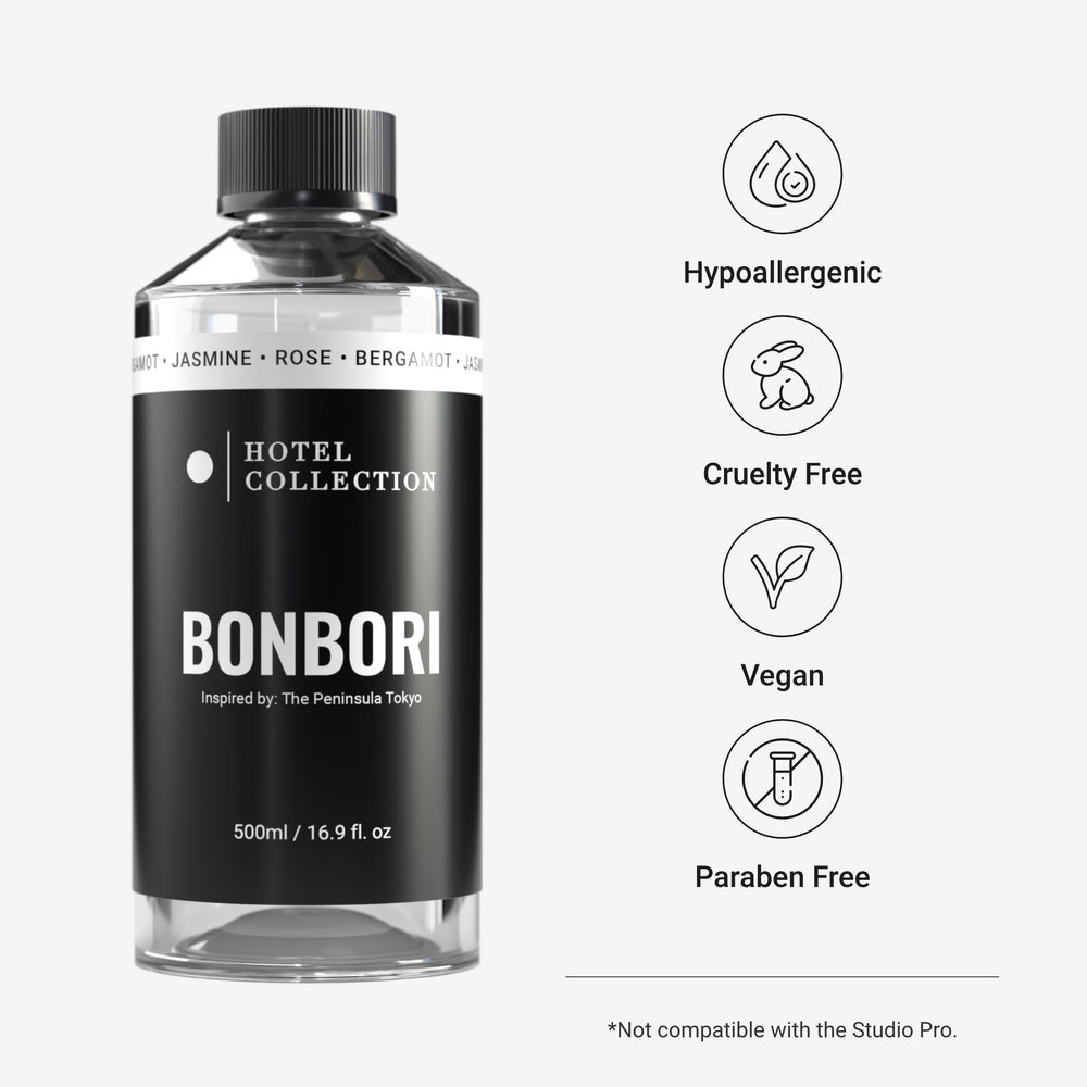 Hotel Collection Bonbori diffuser oil pour action for calming home atmosphere
