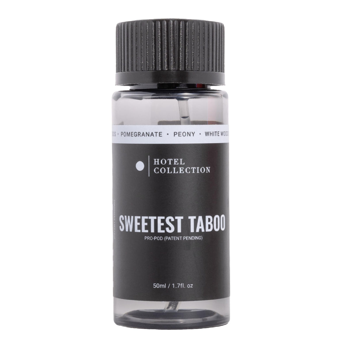 Hotel Collection Sweetest Taboo bottle for long-lasting fragrance in living spaces.