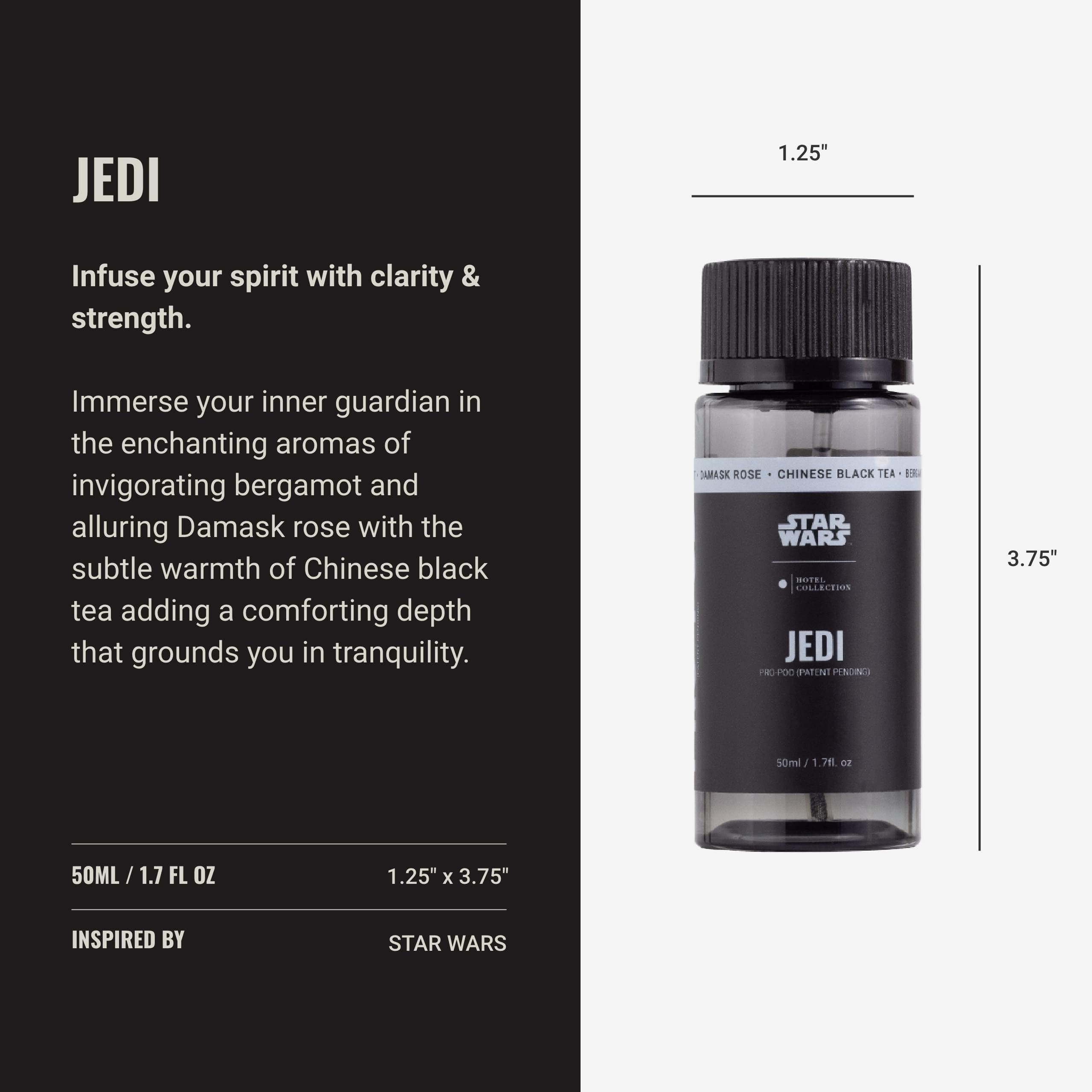 Hotel Collection Jedi Pro-Pod Oil Bergamot-Damask-Rose note aroma.