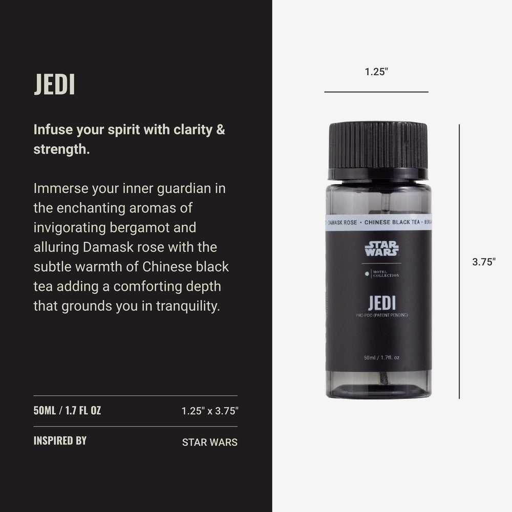 Hotel Collection Jedi Pro-Pod Oil Bergamot-Damask-Rose note aroma.