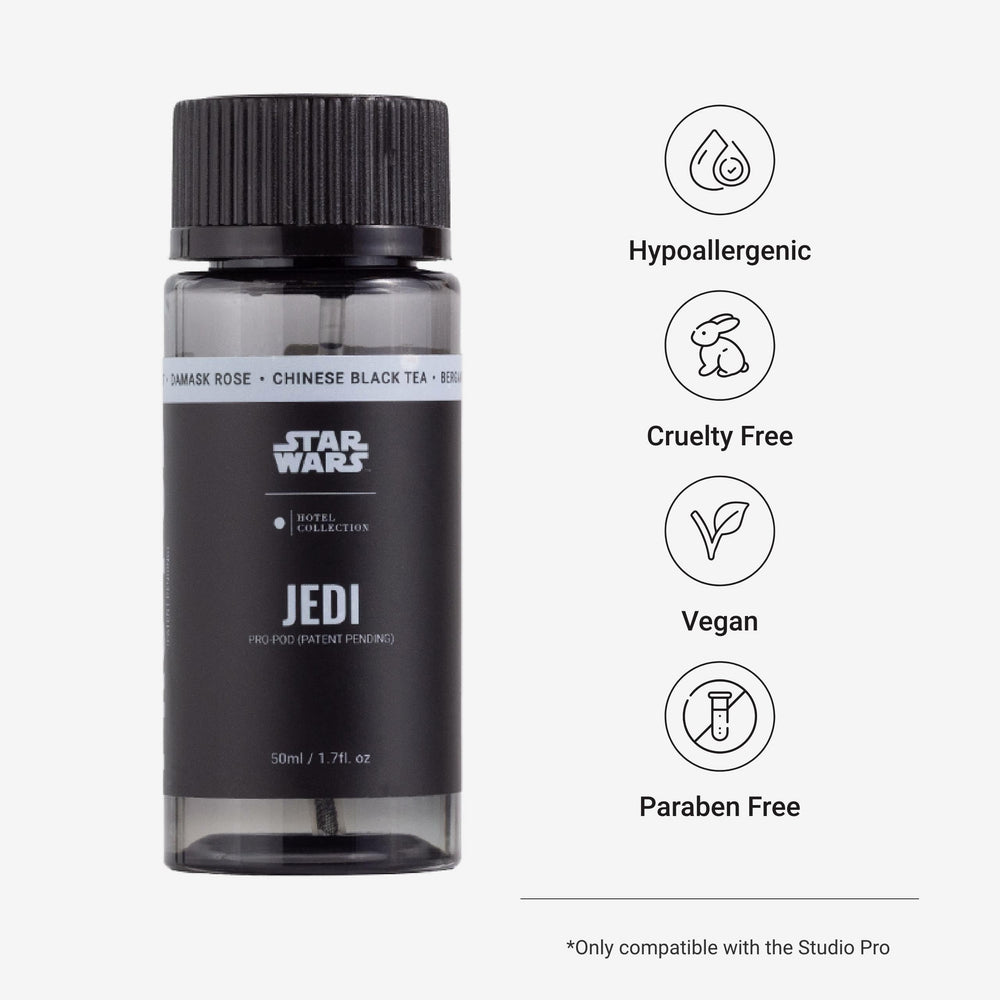 Hotel Collection Jedi Pro-Pod Oil diffuser-ready setup for luxurious home ambiance.