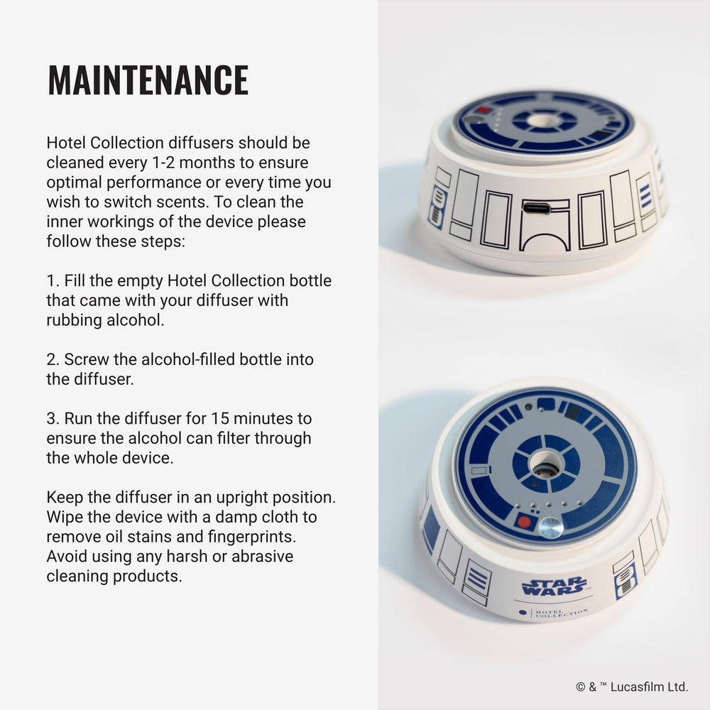 Hotel Collection R2-D2 car diffuser sleek design for modern interiors