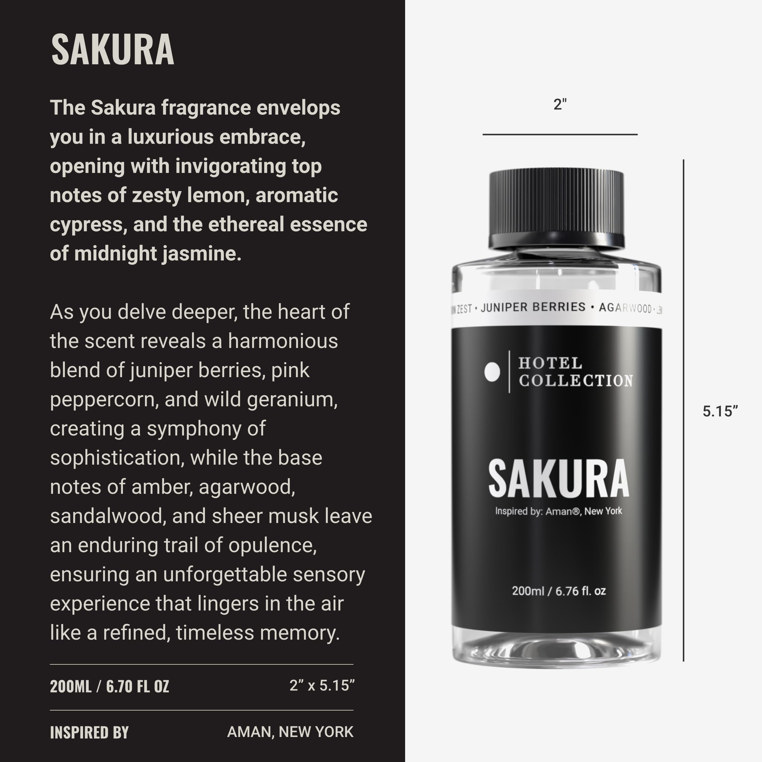 Hotel Collection Sakura agarwood base delivers luxurious depth