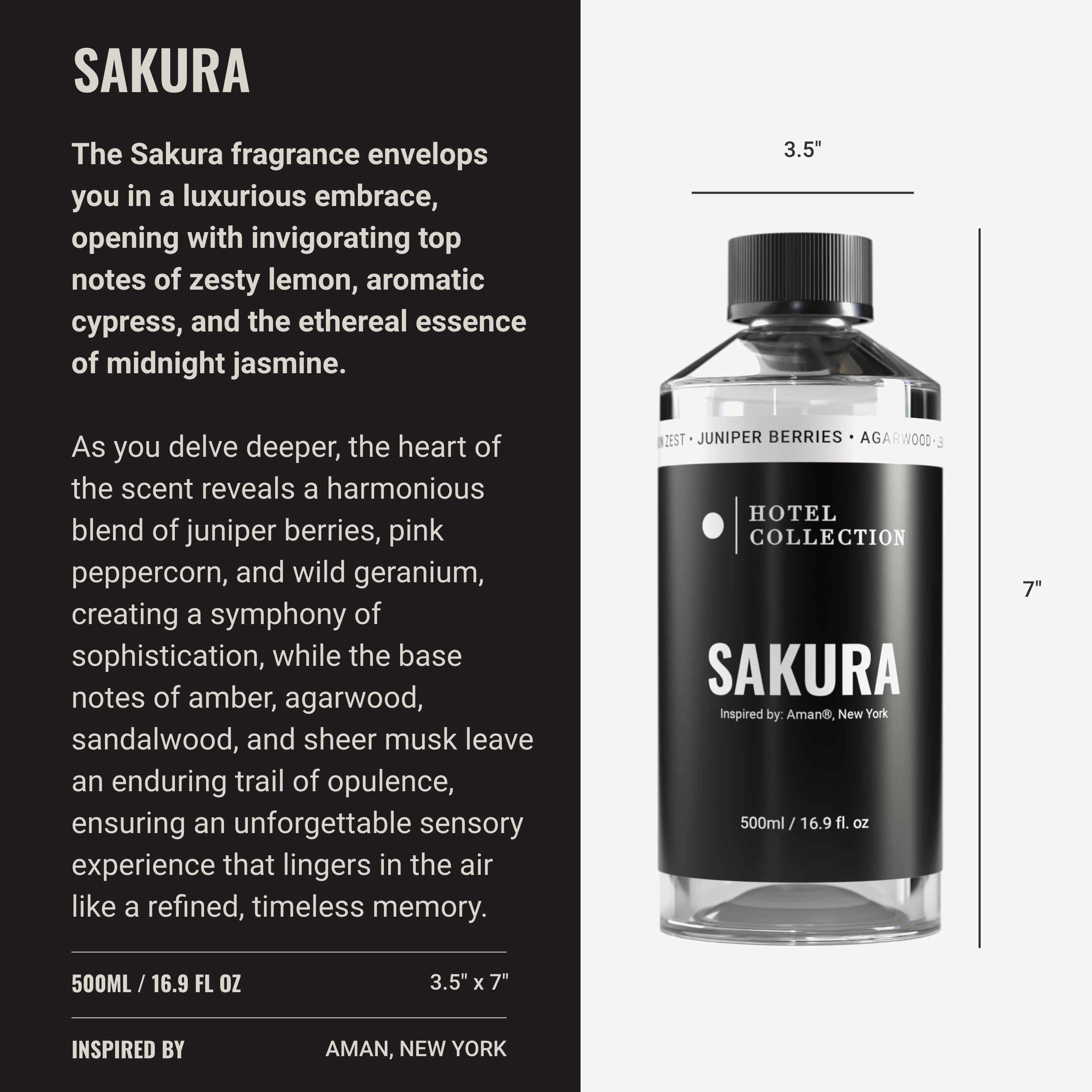 Hotel Collection Sakura diffuser room scene evokes luxury hotel ambiance at home.