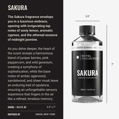 Hotel Collection Sakura diffuser room scene evokes luxury hotel ambiance at home.