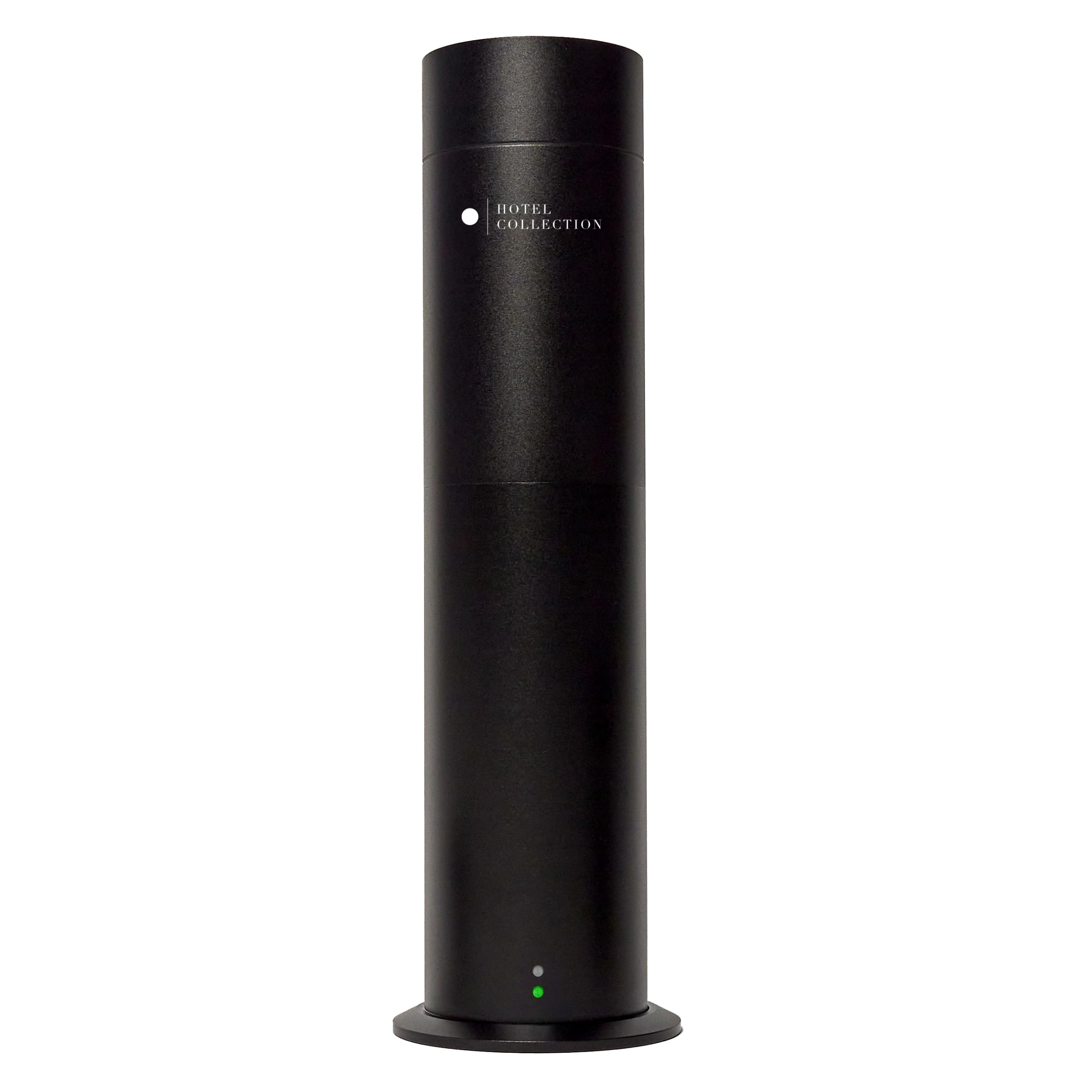 Hotel Collection Studio Pro diffuser in black front view for elevated home aroma.