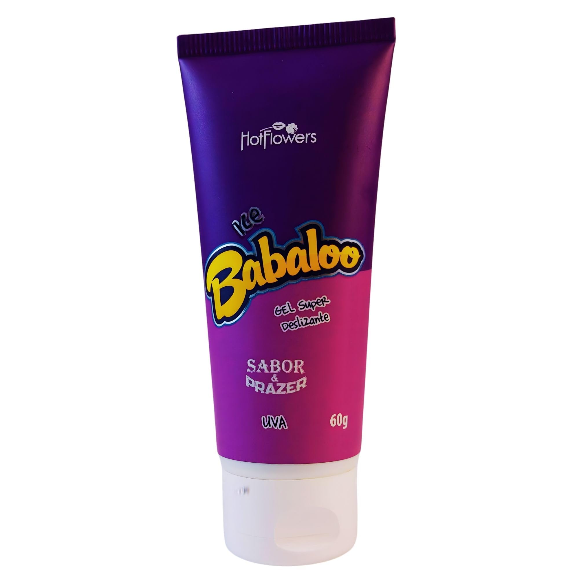 HOT FLOWERS Babaloo Glide Gel grape aroma with cooling sensation.