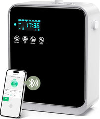 HOTOIQ waterless diffuser demonstrates nebulization technology for pure aroma.
