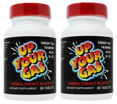 House of David Up Your Gas Energy Blaster bottle front for on-the-go energy