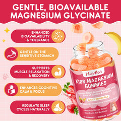 Hovika calm kids gummies bed time routine promoting relaxed evenings