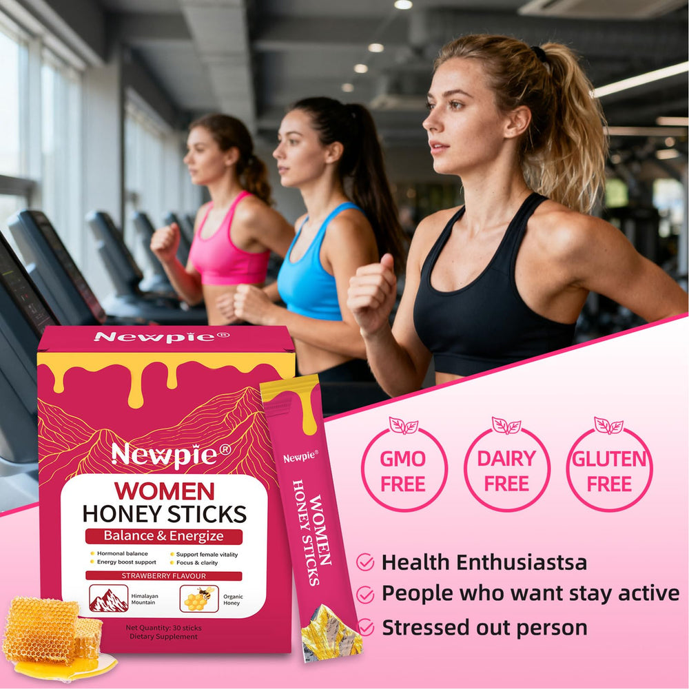 HOWEEJET Shilajit Honey Sticks support daily energy and focus.