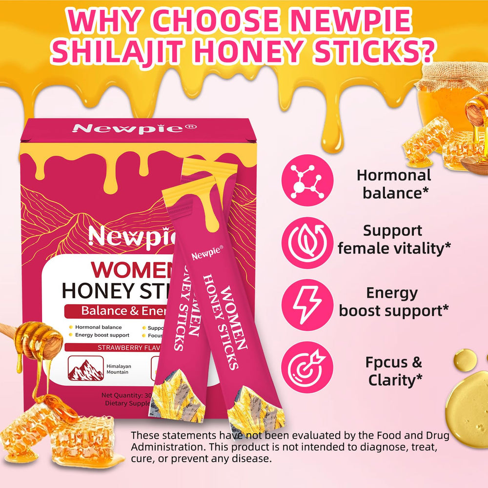 HOWEEJET Honey Stick pour action demonstrates on-the-go energy ease.