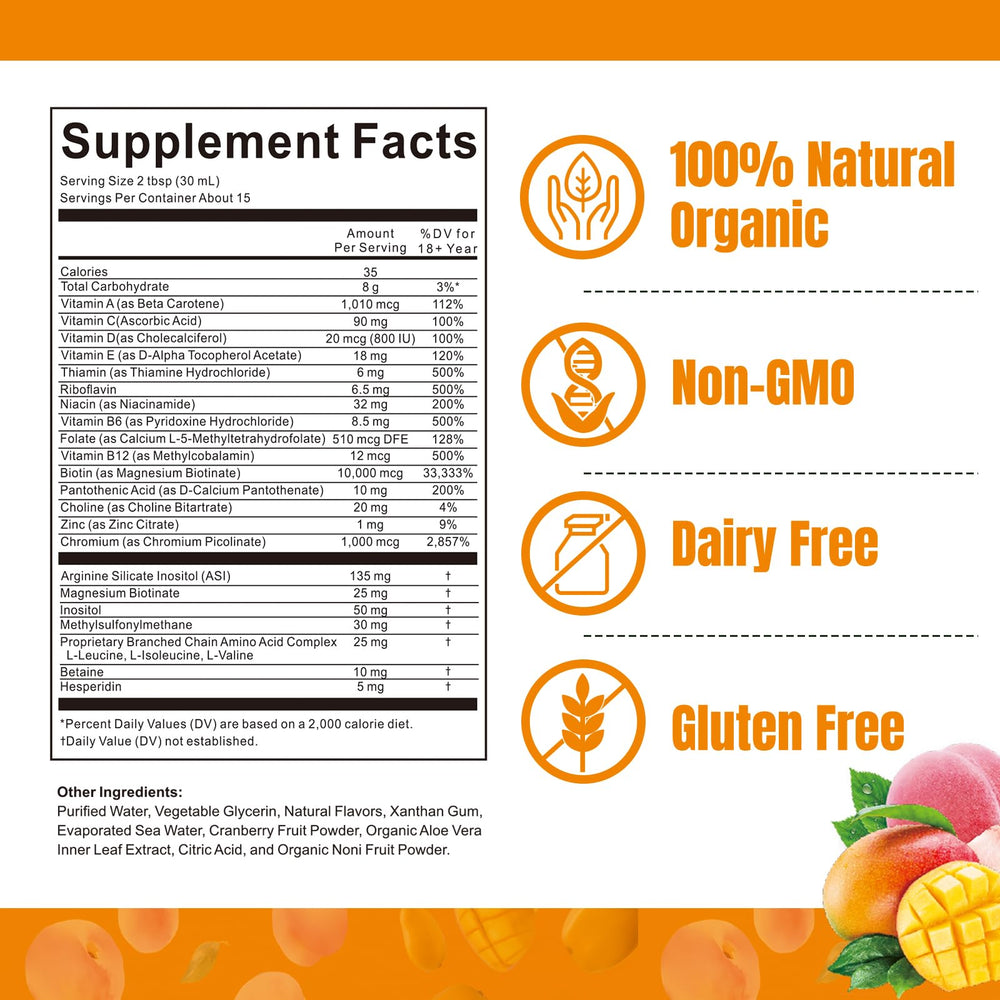 HOWEEJET liquid multivitamin label close-up highlighting the vitamin blend.