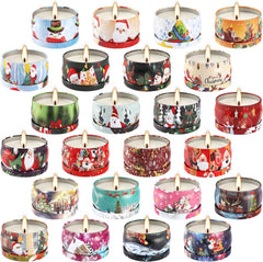 Howemon packaging for the 24-pack candle set, ideal for gifting.