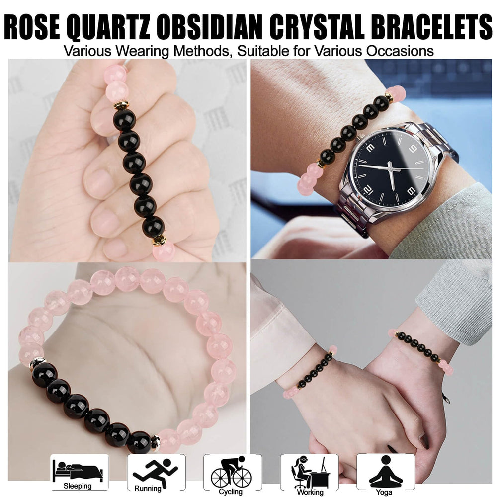 HOZEAL Good Luck Beaded Bracelet for men and women enhances daily prosperity vibes.