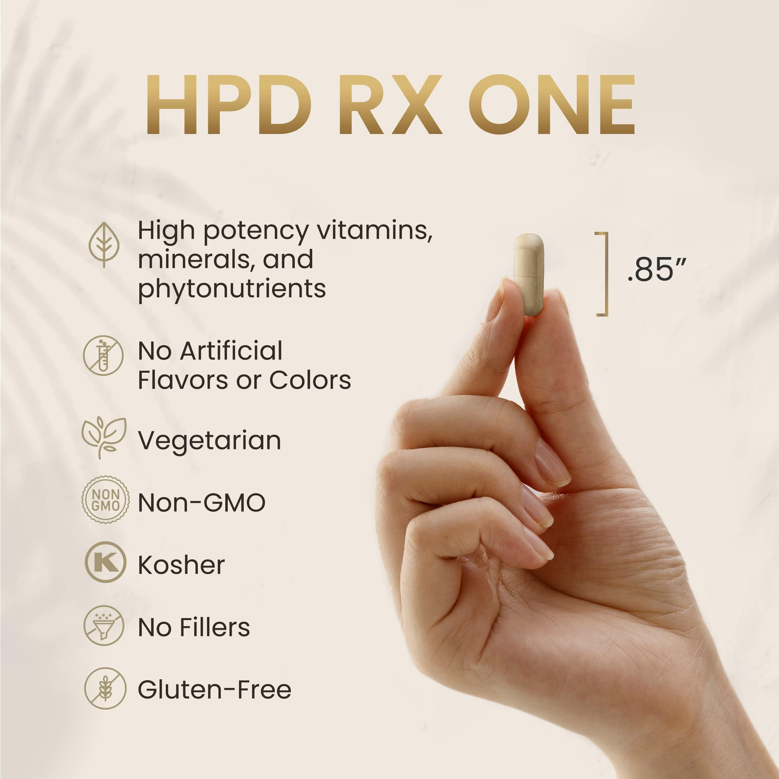 HPD Rx ONE vegetarian-friendly formula suitable for plant-based diets.