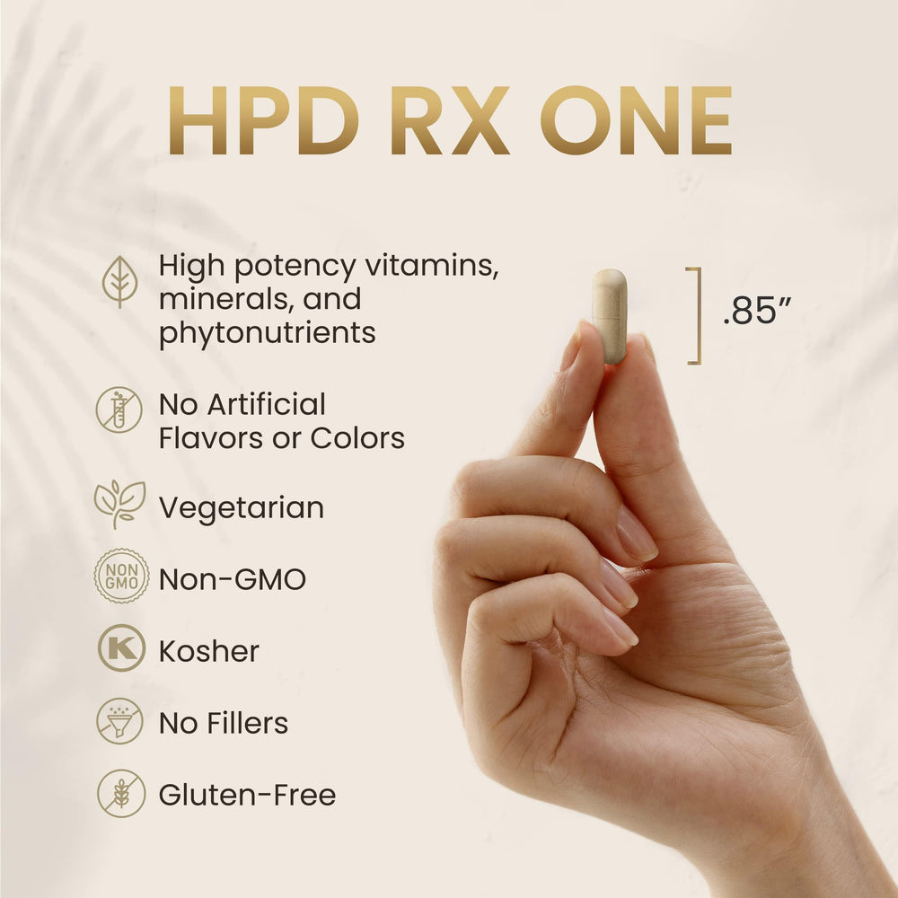 HPD Rx ONE vegetarian-friendly formula suitable for plant-based diets.