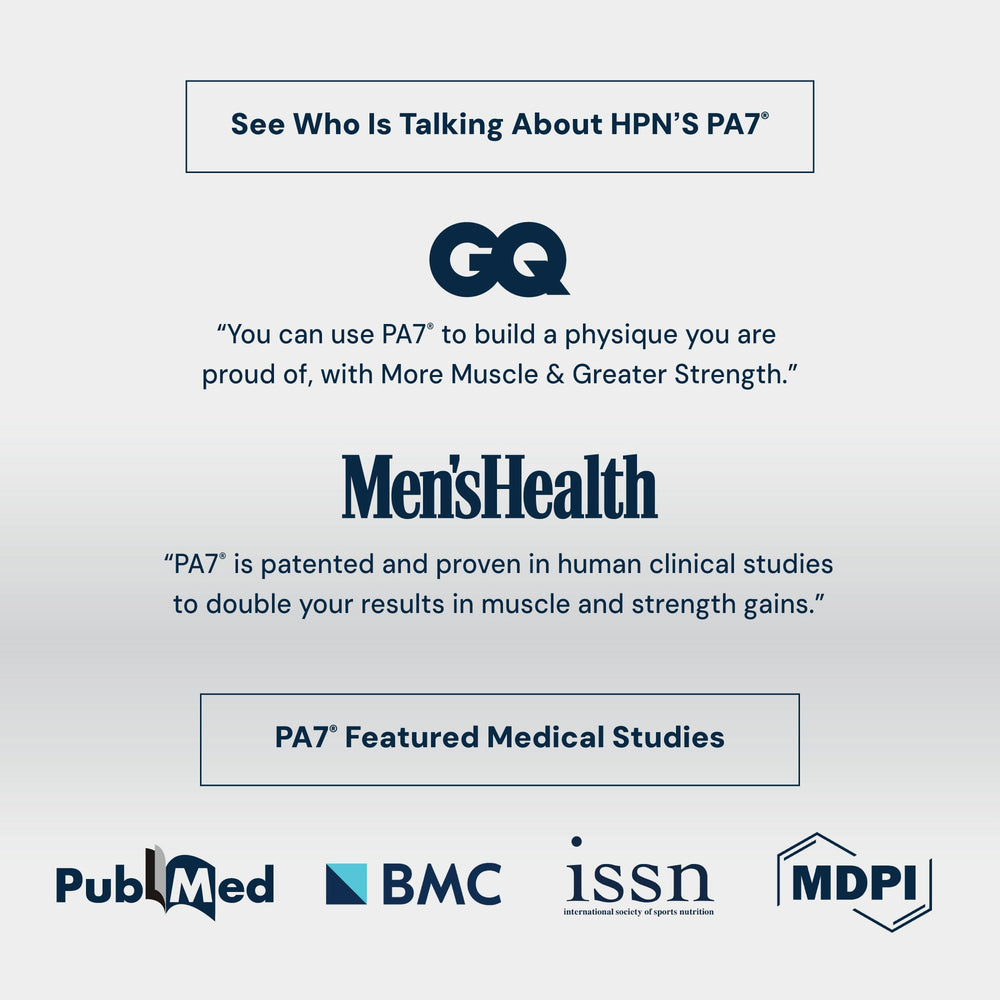 HPN PA(7) bottle on shelf — convenient product packaging