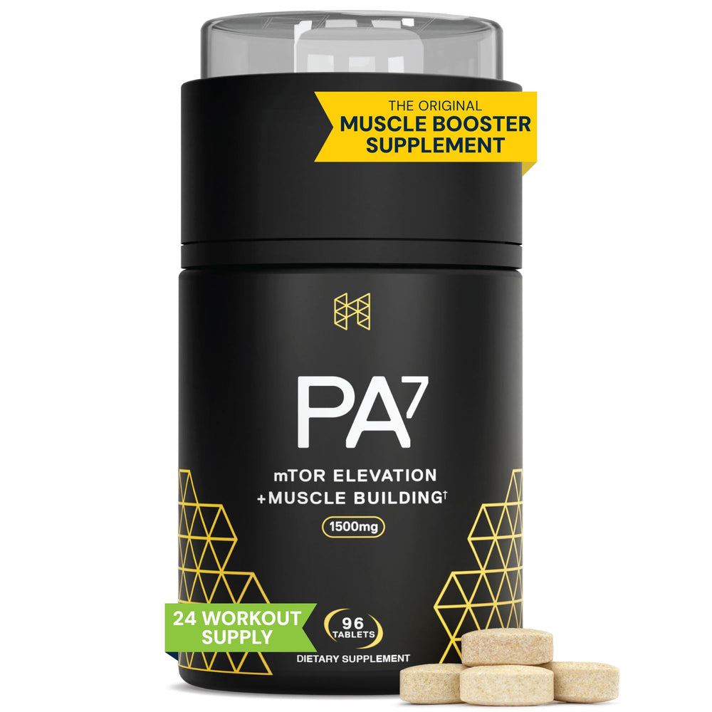 HPN PA(7) phosphatidic acid bottle — supports potential lean muscle growth during training