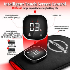 HRIOYAN glove touchscreen controls for easy mode selection