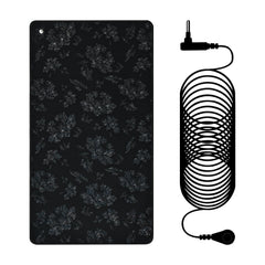 HRSDZKJ grounding mat on bed surface supports restful sleep and skin contact.