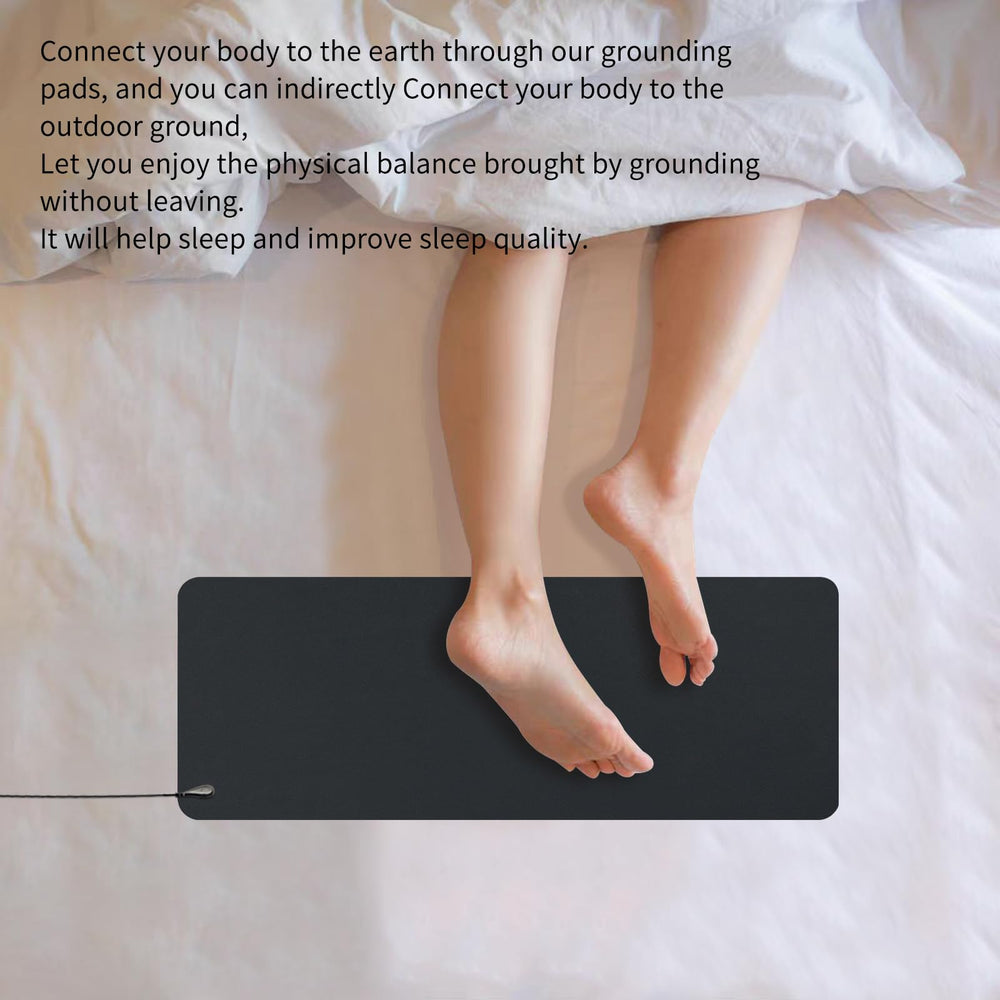 HRSDZKJ grounding mat with a 15-foot cord ready for flexible placement.