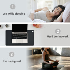 HRSDZKJ Grounding Mat on desk, convenient for grounding during work