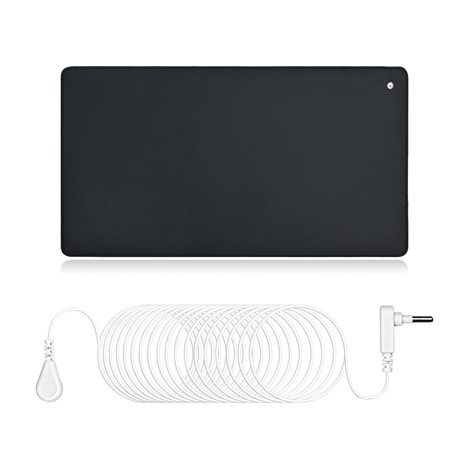 HRSDZKJ Grounding Mat front view showing skin friendly surface for daily grounding sessions