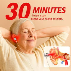 Hsiohe red light wellness device nose tip for comfortable daily use.