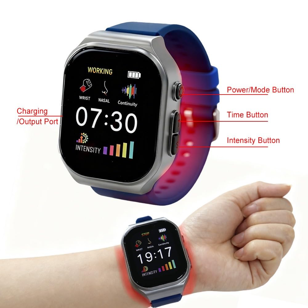 Hsiohe USB-rechargeable wristwatch for convenient charging anywhere.