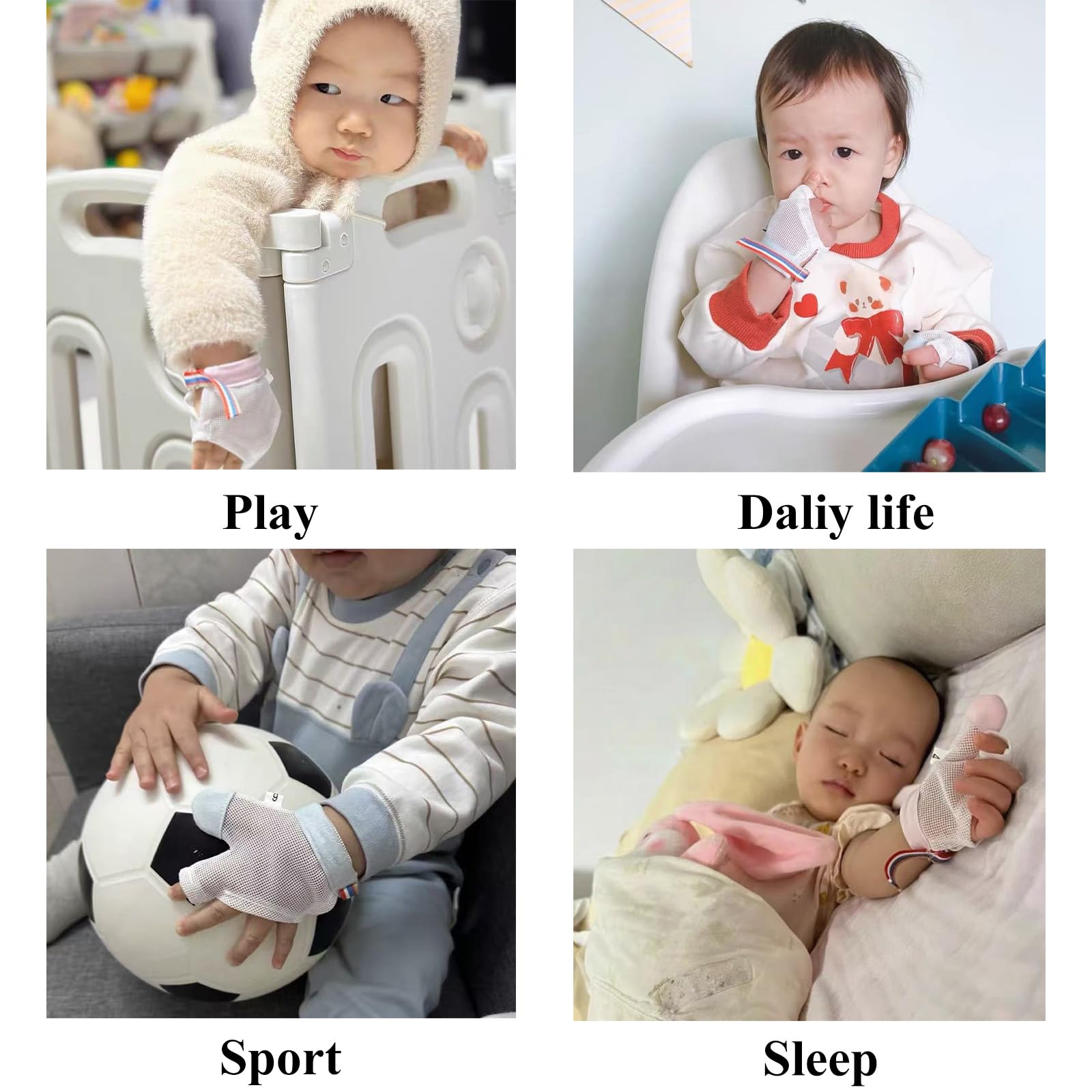 HSROXIN easy-clean material suited for gentle hand washing.