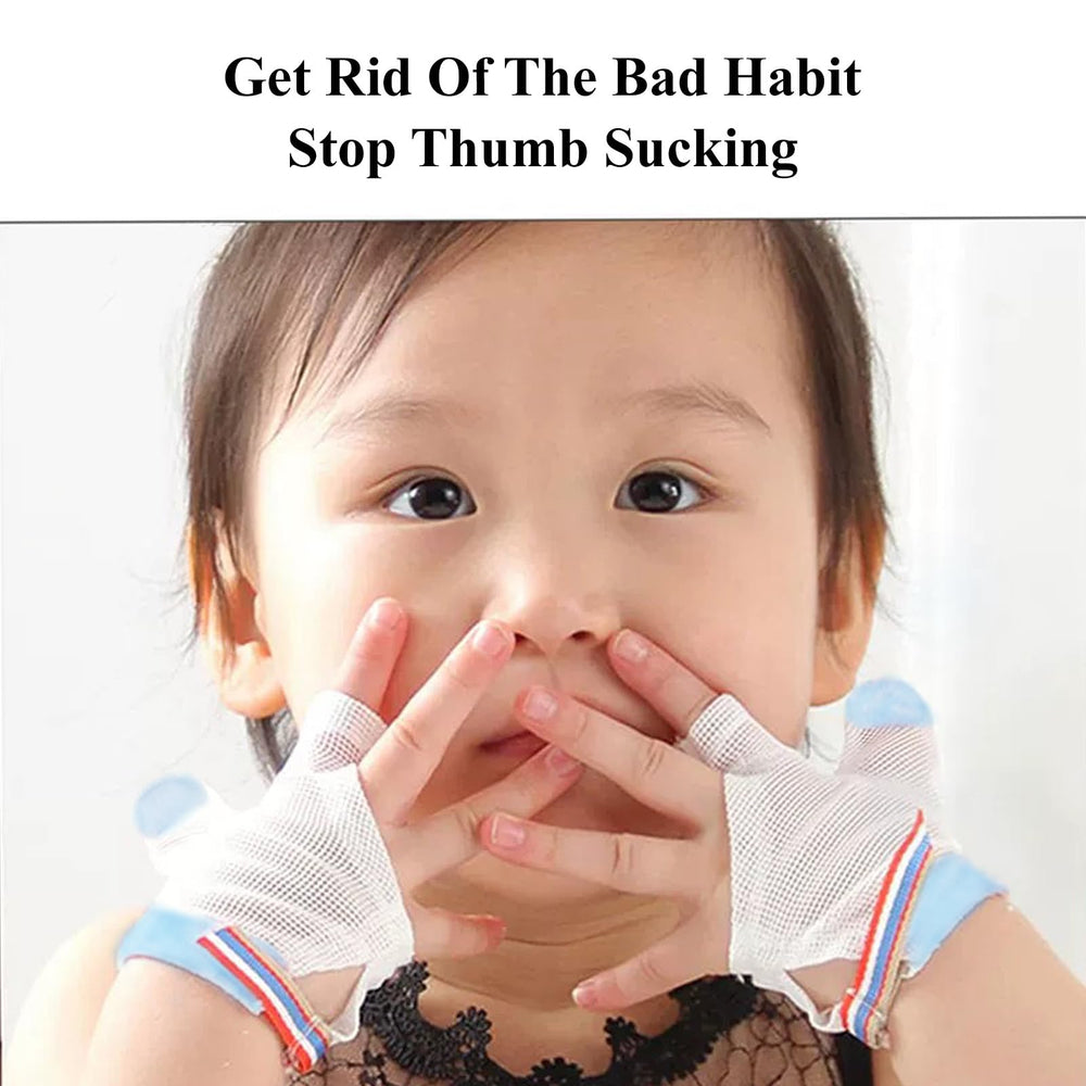 HS&ROXIN multi-functional gloves remind kids to avoid thumb-sucking