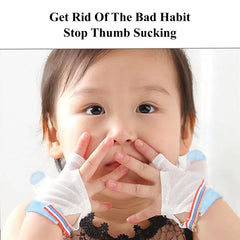 HS&ROXIN multi-functional gloves remind kids to avoid thumb-sucking