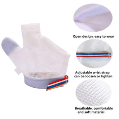 HS&ROXIN gloves with adjustable wrist strap for growing hands