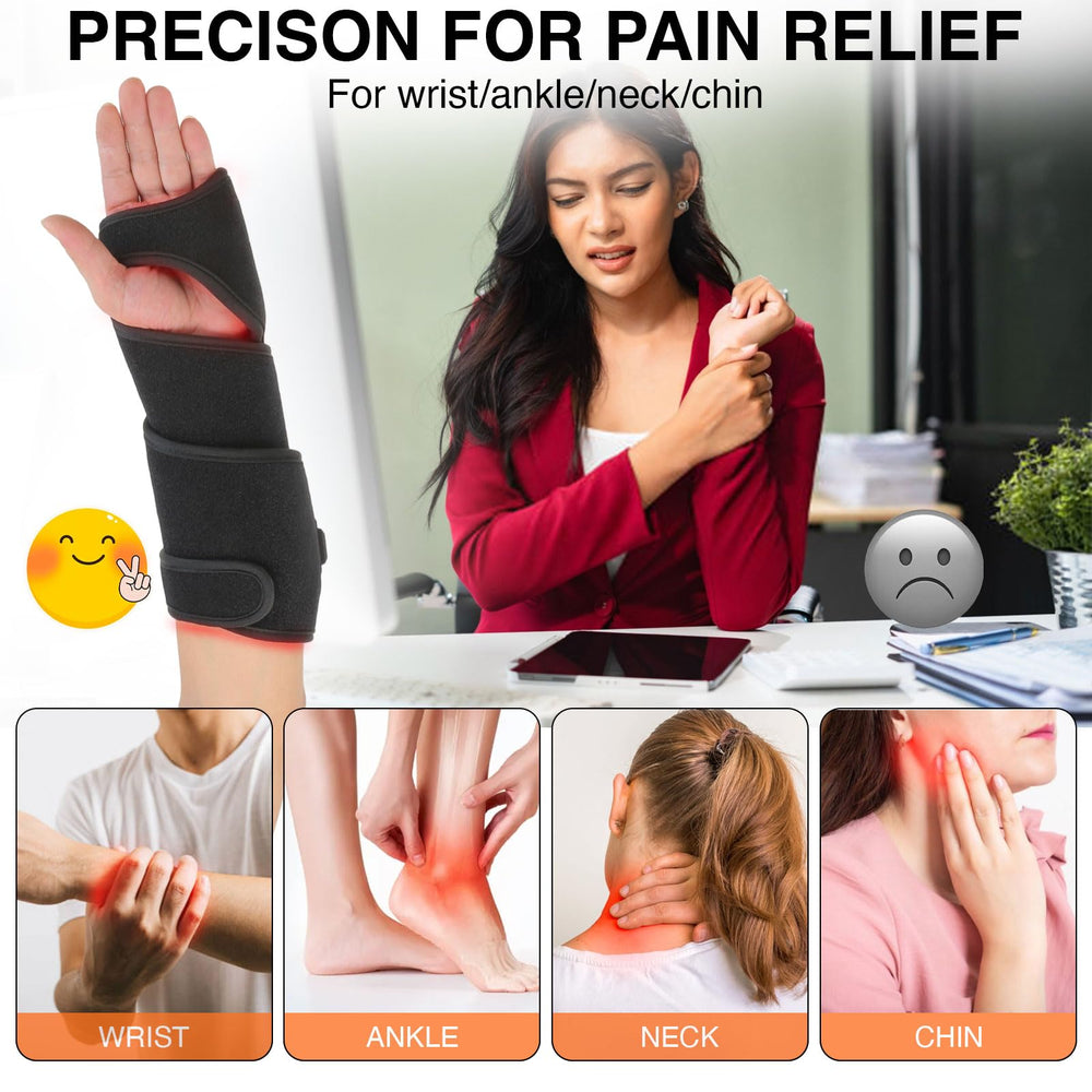 Hsypti 37-inch wrap lights a path across large areas for efficient targeted therapy.