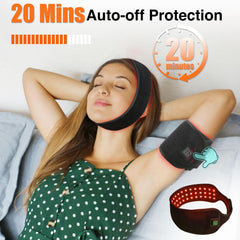 Hsypti 660nm and 850nm LEDs penetrate deep to support comfort and relaxation.