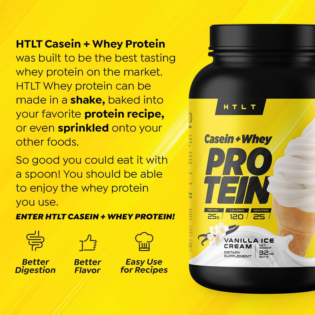 HTLT Supps protein powder used in baked treats for tasty protein