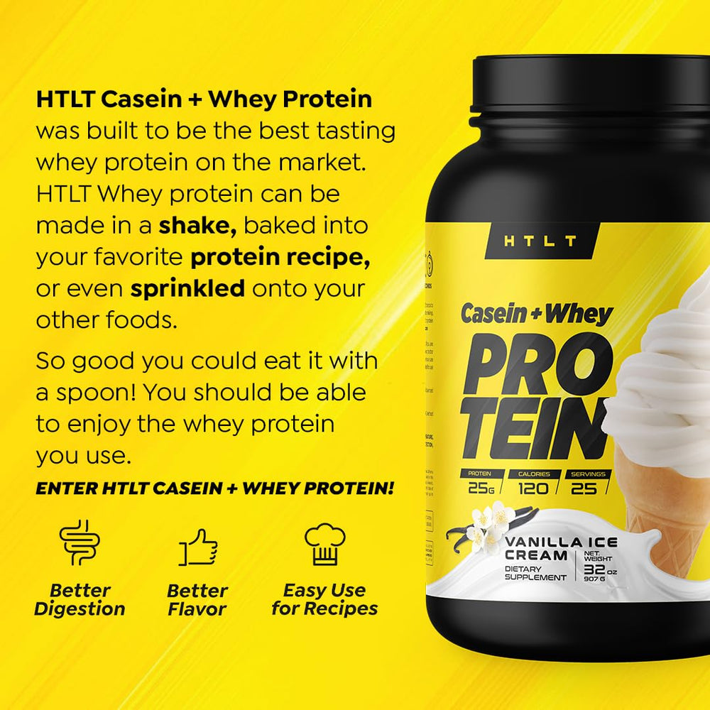HTLT Supps protein powder used in baked treats for tasty protein