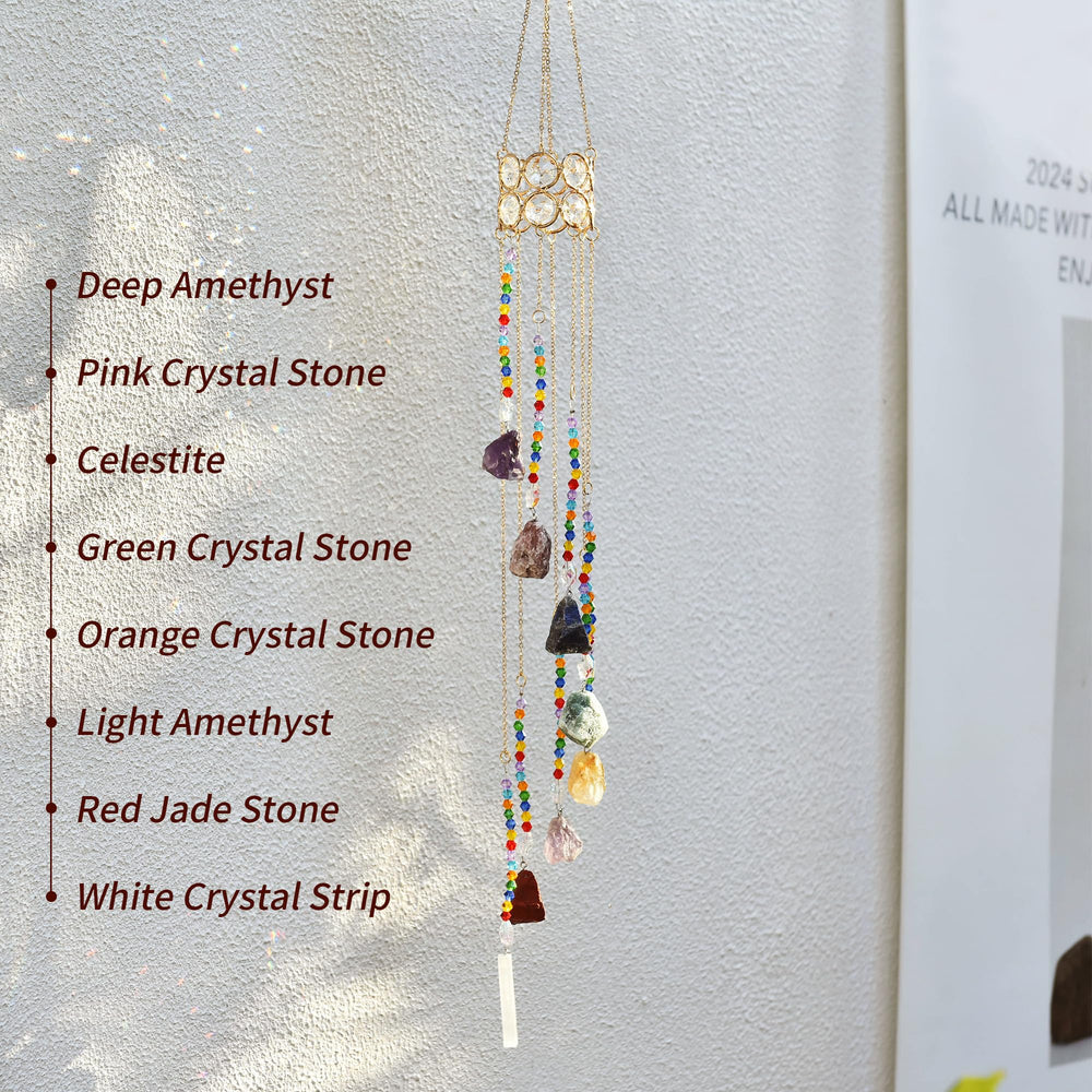 HTXYCTH Healing Crystals display natural gemstone ambiance in any room