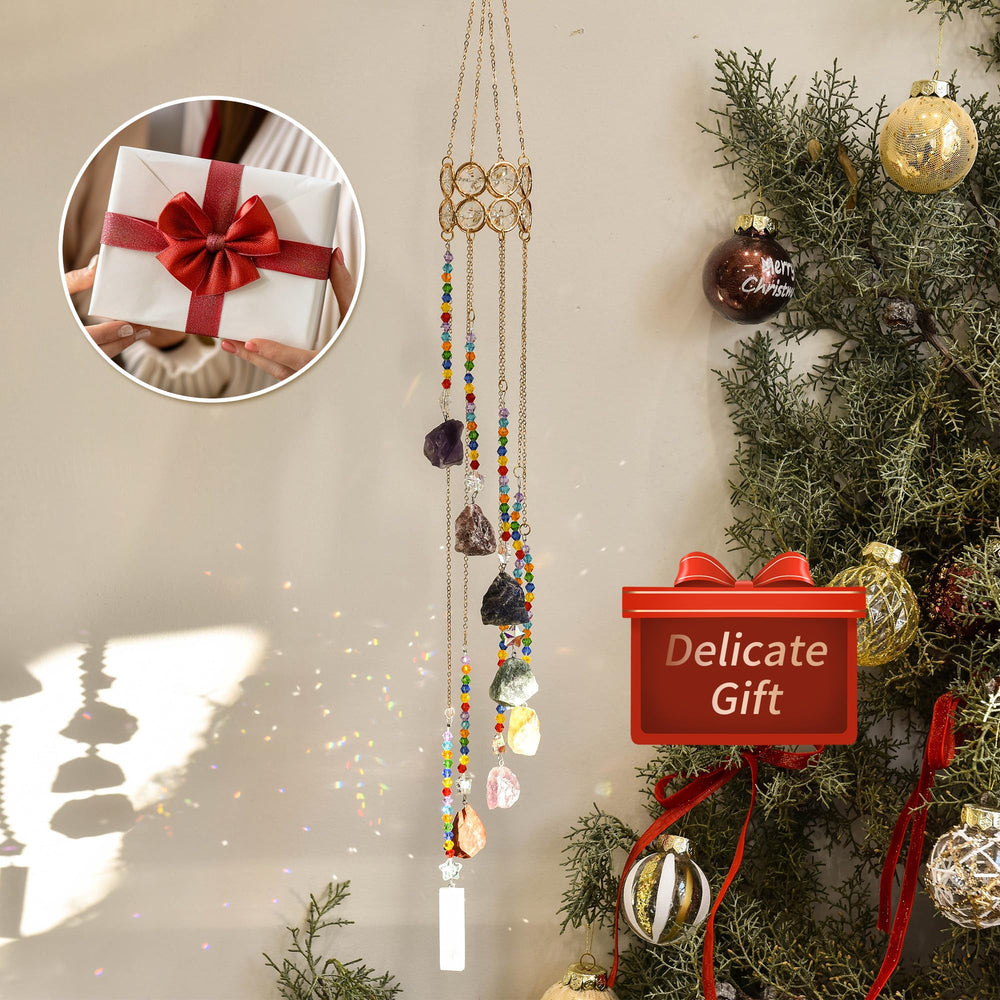 HTXYCTH Window Ornament reflecting sunlight to create dynamic patterns