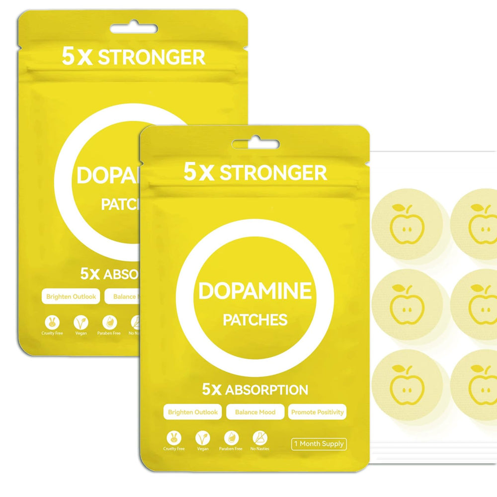 huangirl dopamine patches 60-pack front view, compact and convenient.