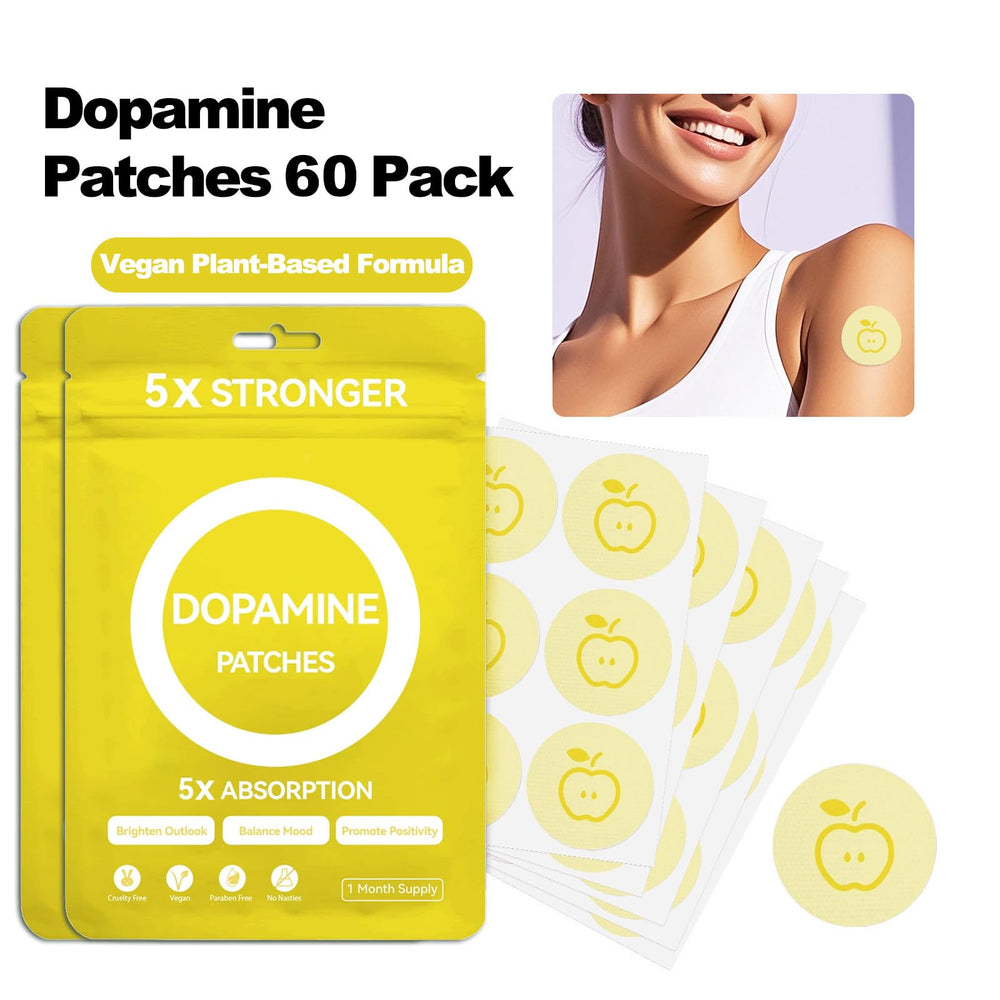 huangirl dopamine patches 60-pack travel-friendly packaging for on-the-go use.