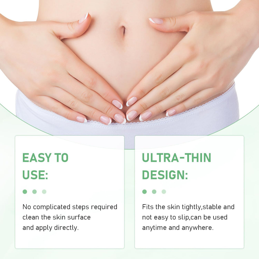 Huatinent Body Nano Patch no-residue removal leaves clean skin.